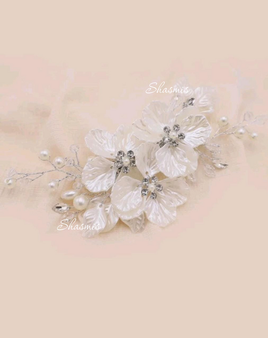 Pearl Hair Brooch
