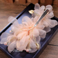 Peach Color Hair Brooch