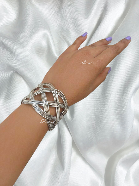 Silver Fashion Kadda Bracelet