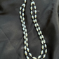 Silver Beads Long Double Trendy Necklace