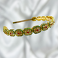 Red Stone Kundan Design Hair Band