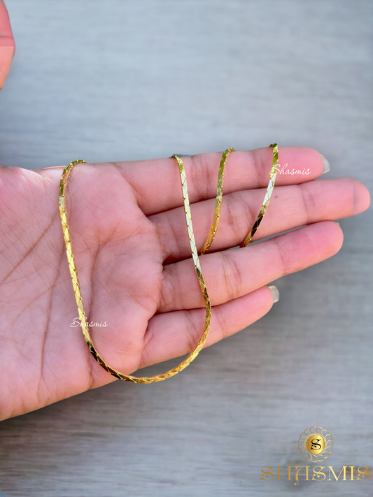 Shiny Golden Long Chain