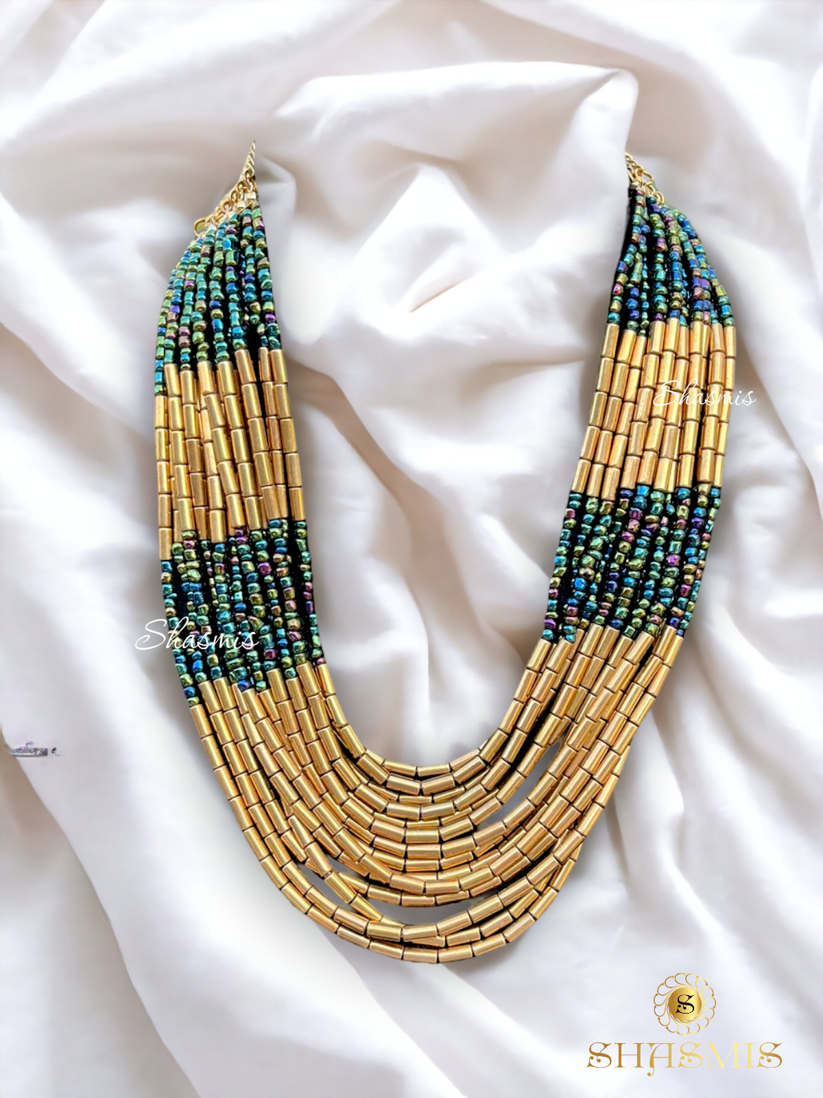 Beads Trendy Fashion Long Layer Necklace