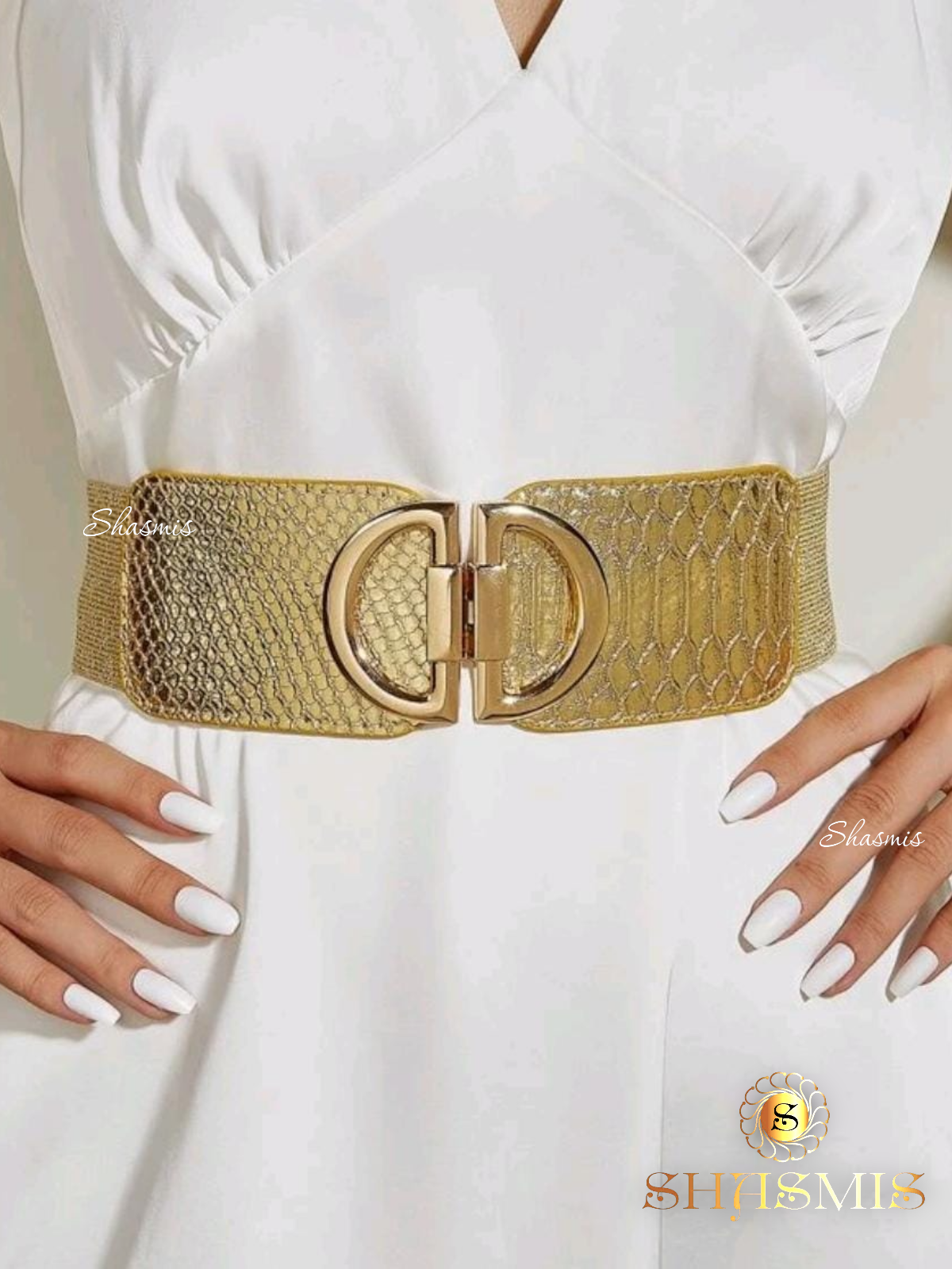 Golden Design Stretchable Belt