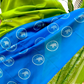 Blue and Green Color Soft Silk Saree