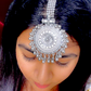 Silver Oxidised Design Ghungroo Mangtika
