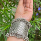 Silver Oxidised Ghungroo Bracelets