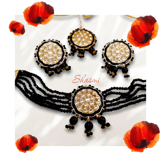black moti chokar  