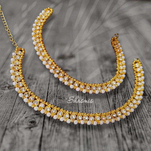 Kundan Anklets