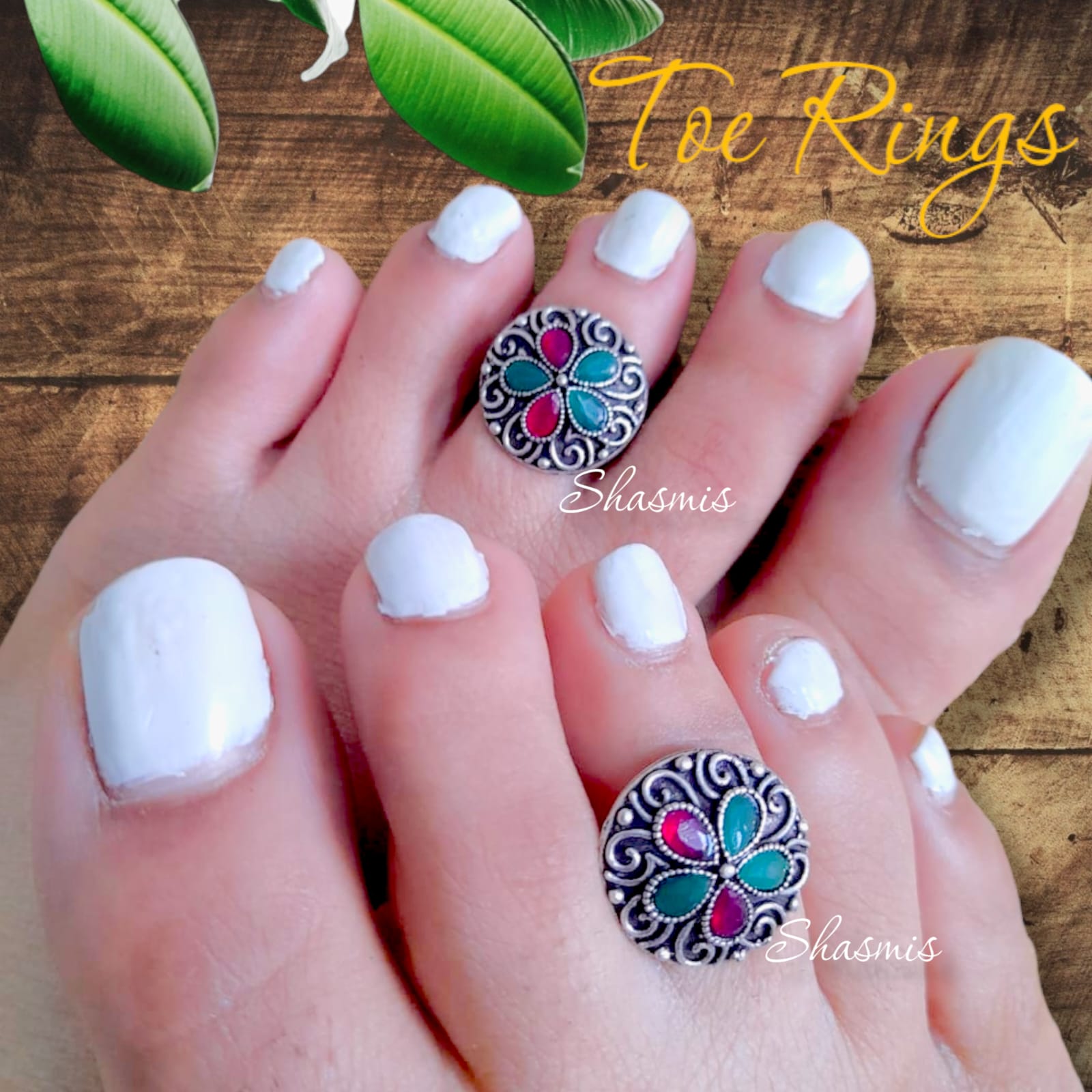 colour Toe Ring