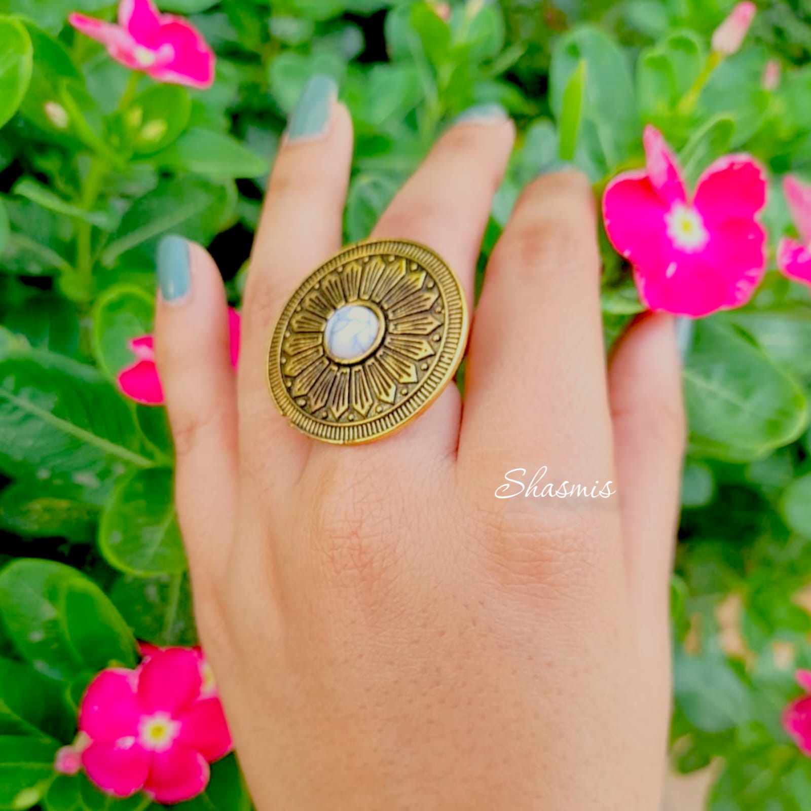 White Pearl Ring