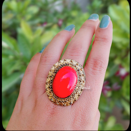 Agate Stone Rings