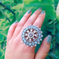 Authentic Oxidised Ring