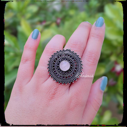 Mirror Oxidised Ring