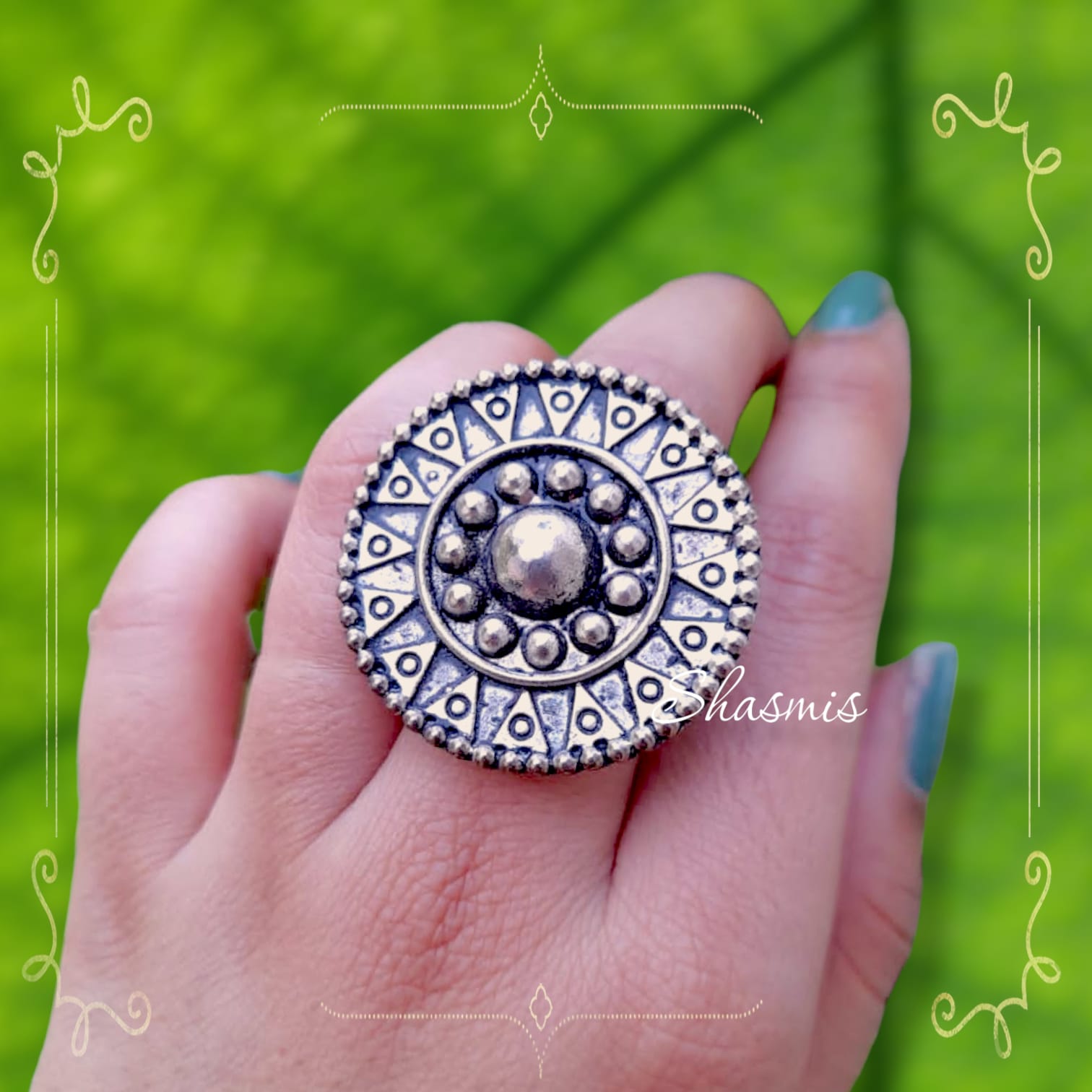 Traditional Oxidised Rings