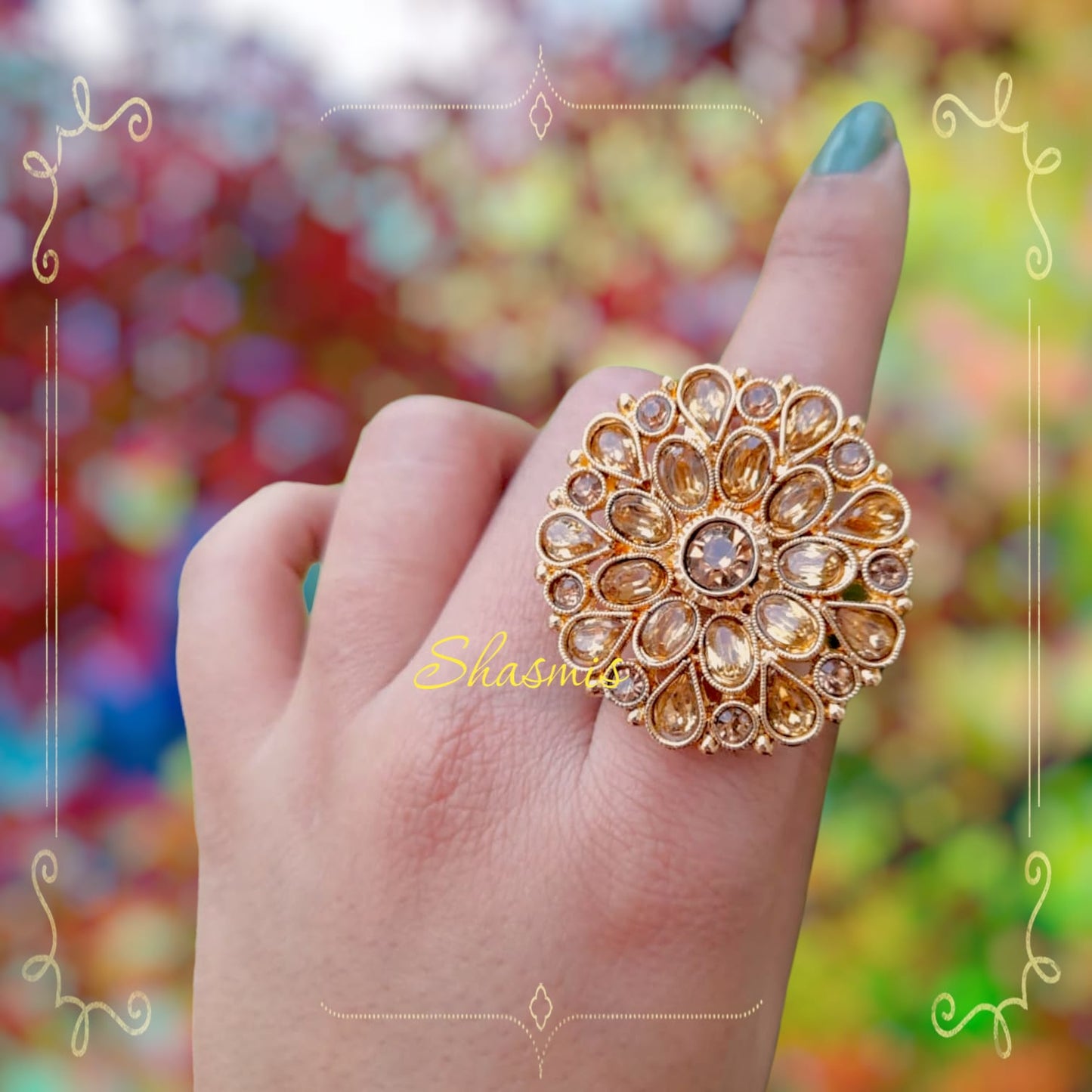 Gold Design Ring
