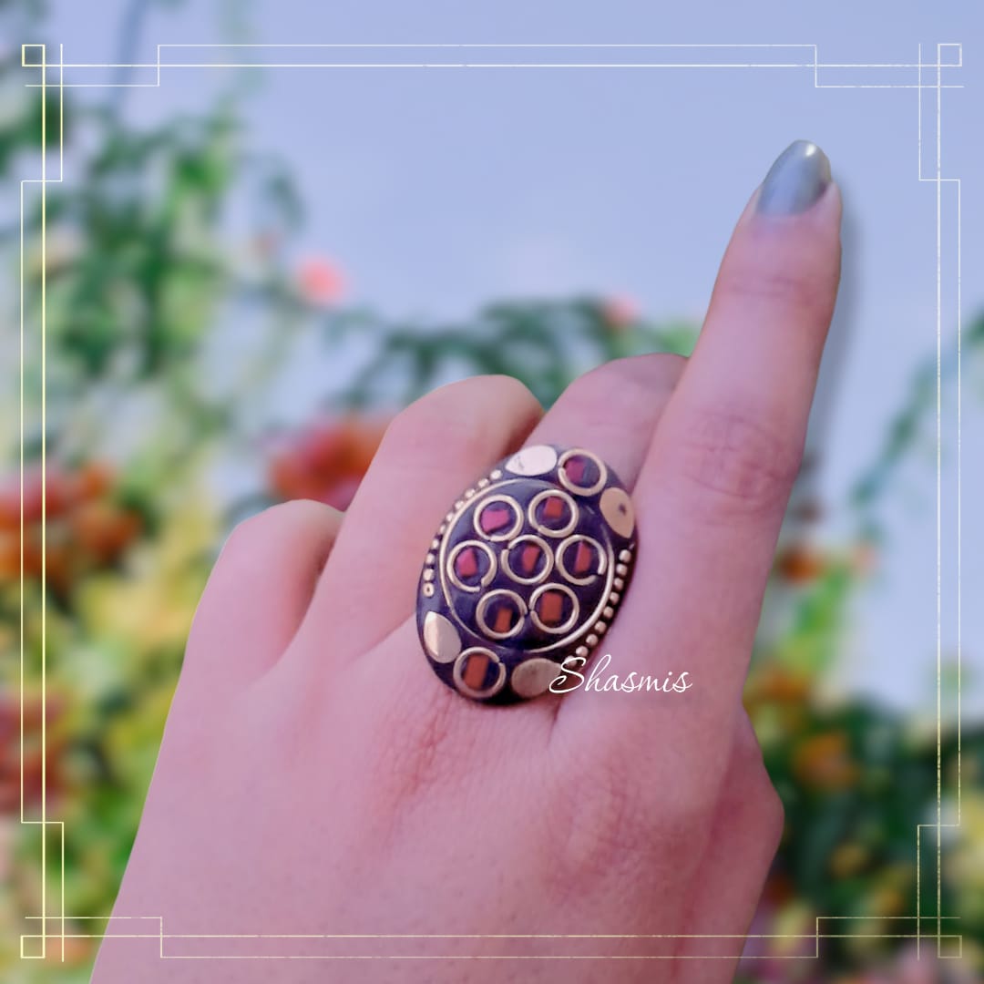 Aesthetic Red Rings