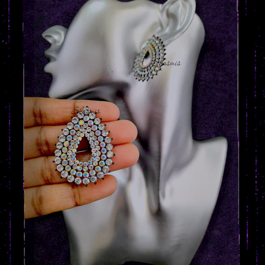 Shade Drop Stud Earrings