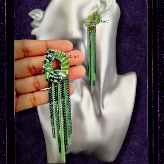 Korean Long Hanging Earrings