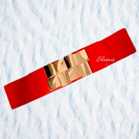 Red Stylish Belt