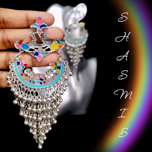 Colour full Drop Earrings