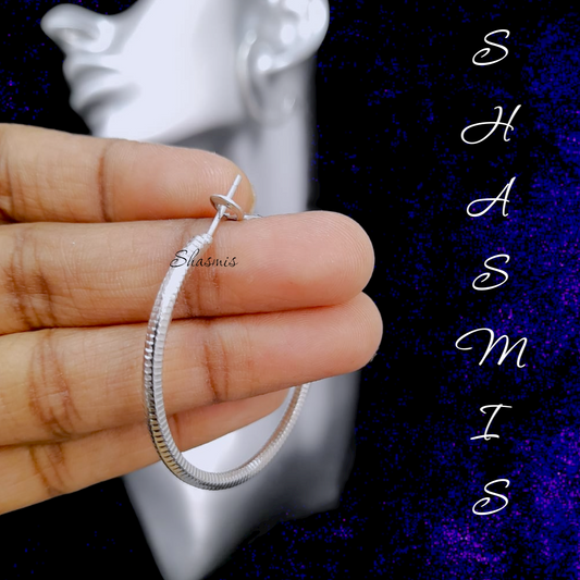 Chain Hoop Earrings