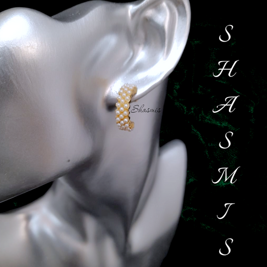 Pearl Gold Earrings