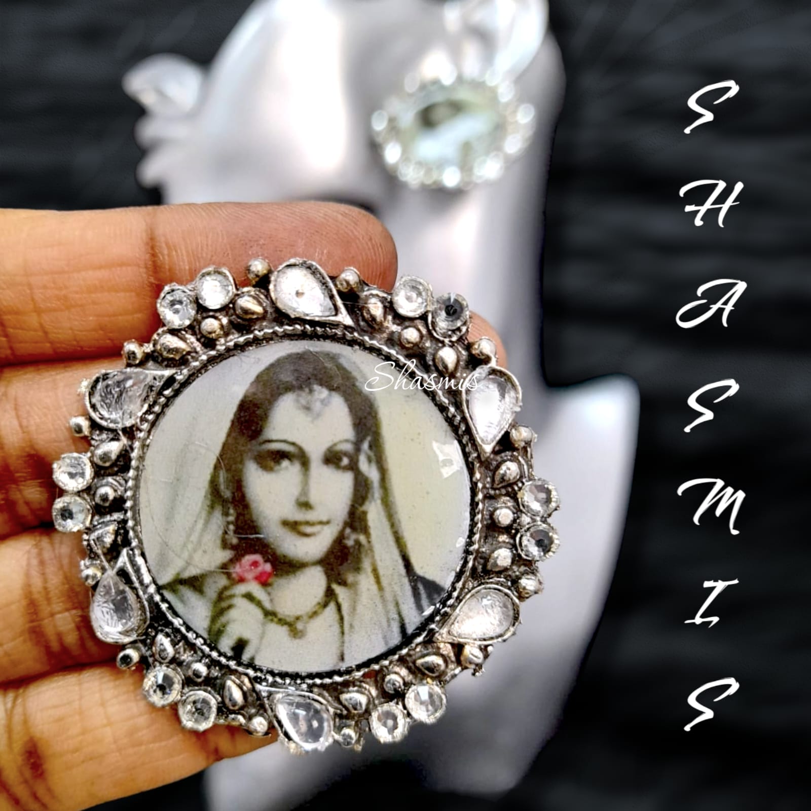 Mughals silver Earrings