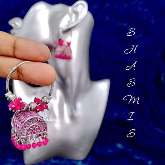 Bali Cluster Jhumka Earrings