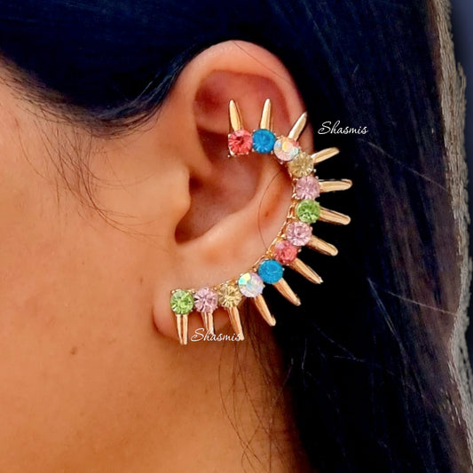 Single Multicolor Earcuff