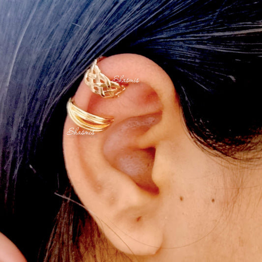 Tiny Earcuff For Both Ears