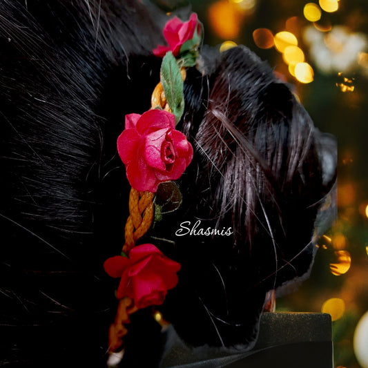 Artificial Flowers Hair Pin