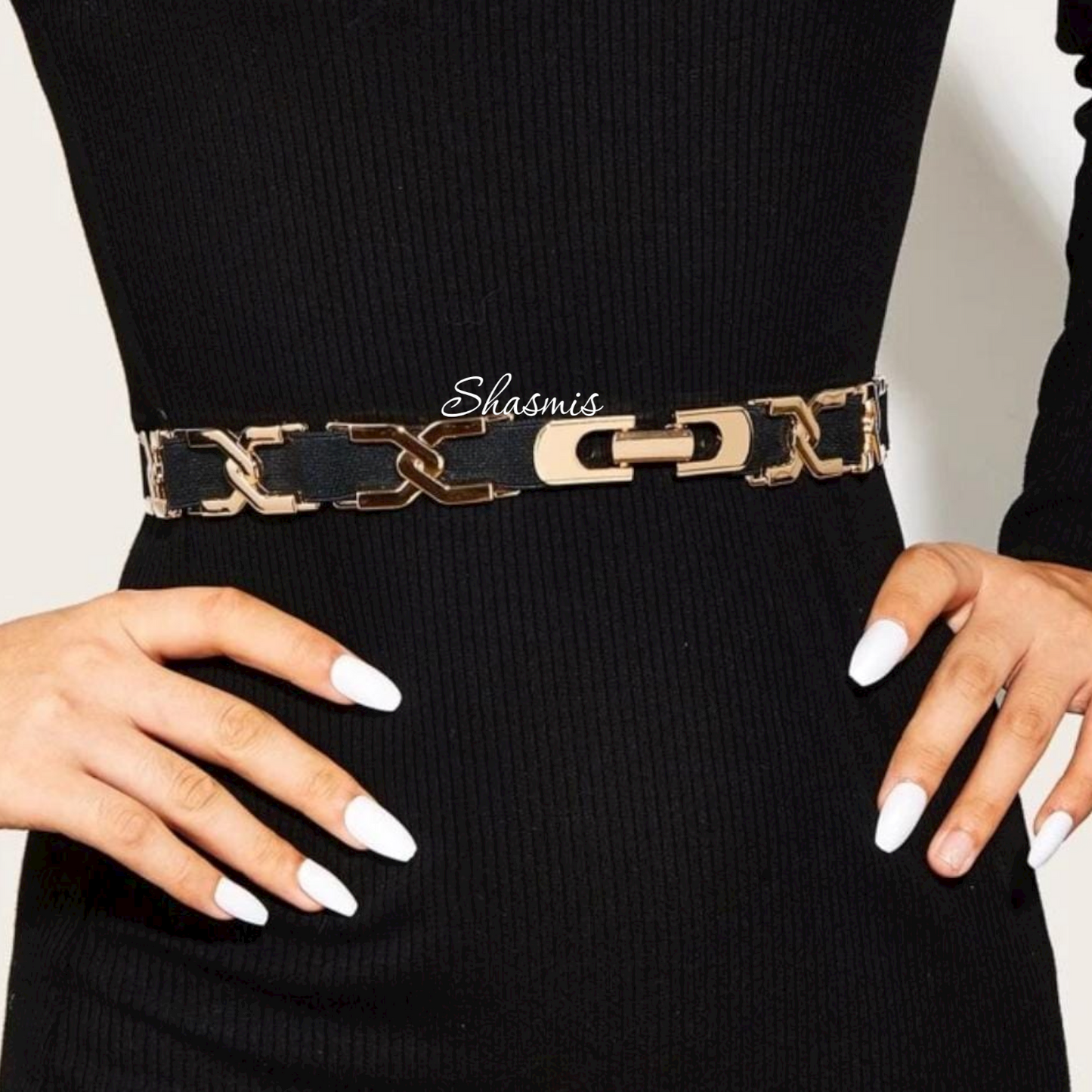 Golden Plating Waist Belt