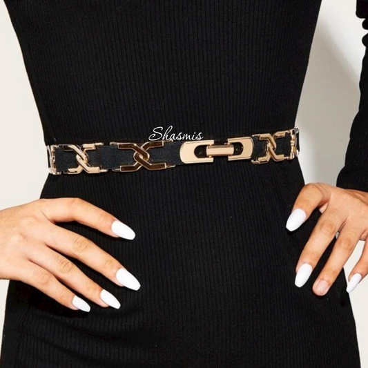 Golden Plating Waist Belt