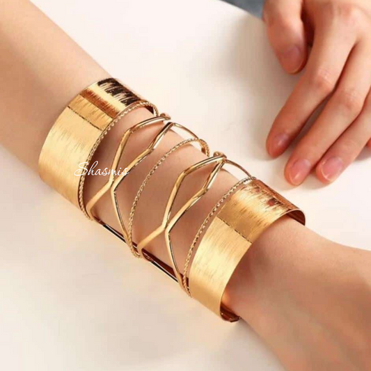 Wide Wrist Cuff Bracelets