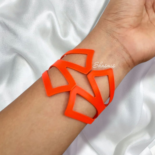 Xtreme Orange Neon Color Bracelets 