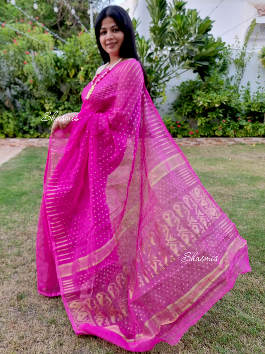 Pink And Golden Design 