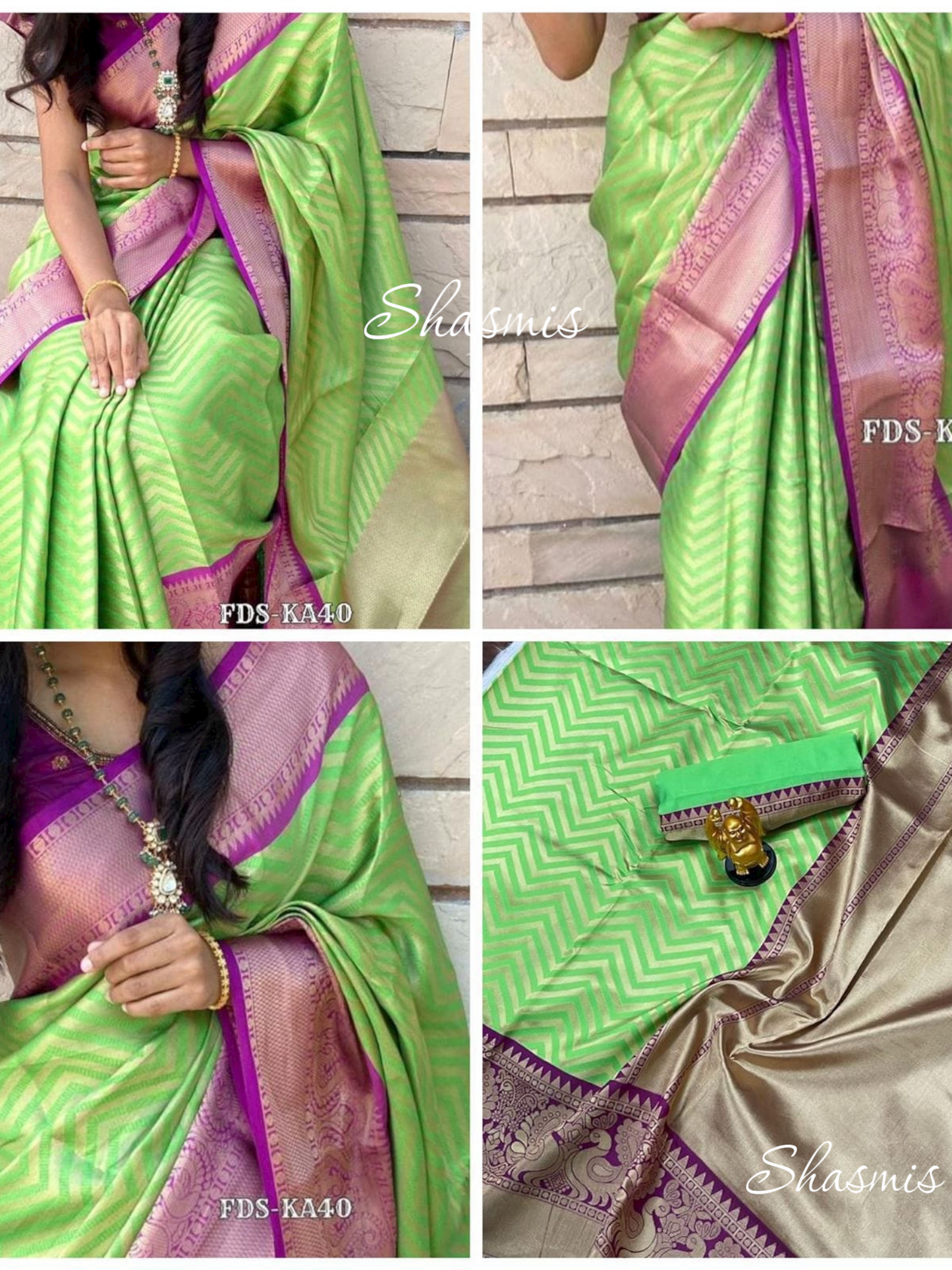 Green Color Silk Saree
