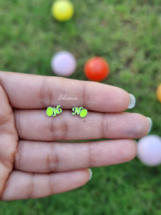 On No Earrings For Kids, Packed In Gift Box 
