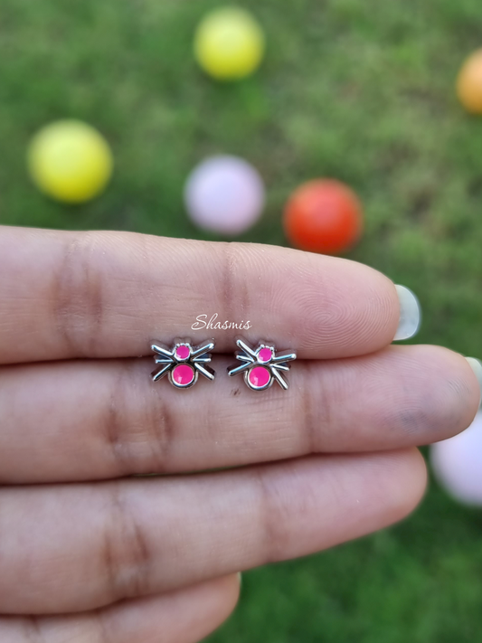 Spider Design Earrings For Kids, Packed In Gift Box