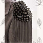 Shoulder Tassel Brooch, Pair
