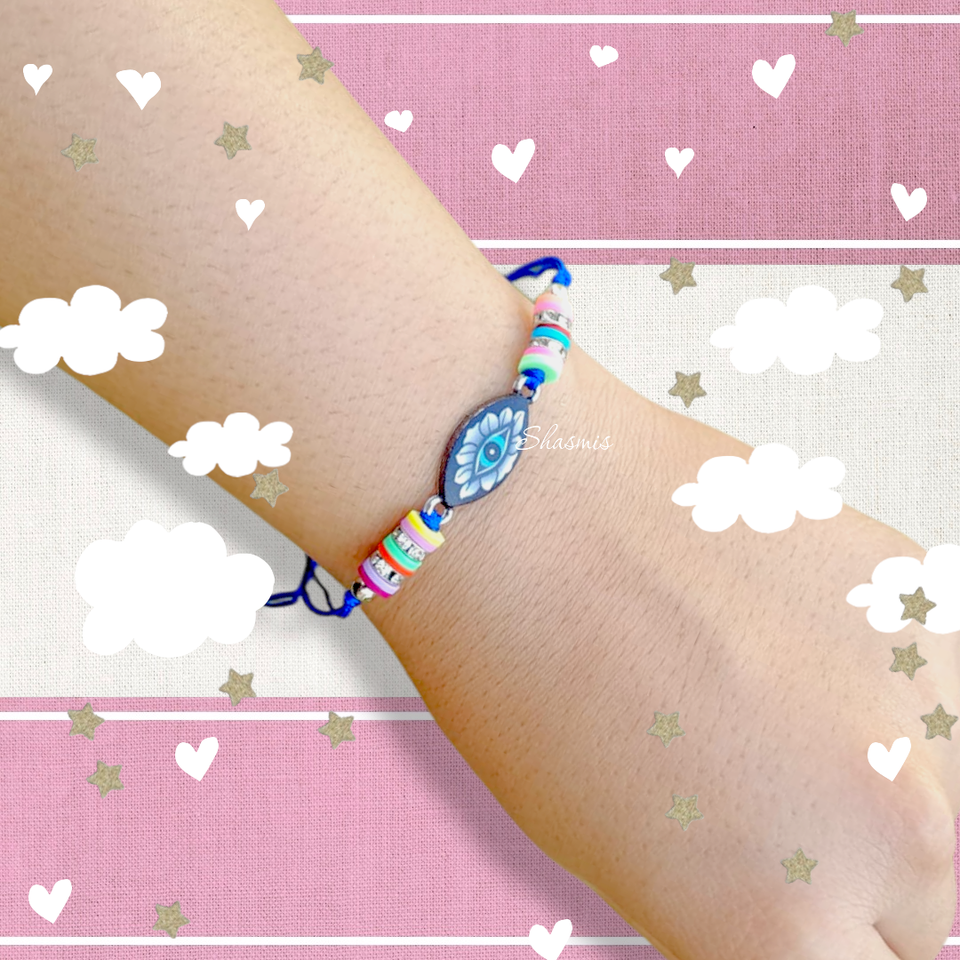 Evil Eye Beads Bracelets For Kids,