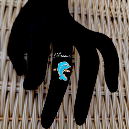 Little Dolphine Ring For Kids, Packed In Gift Box