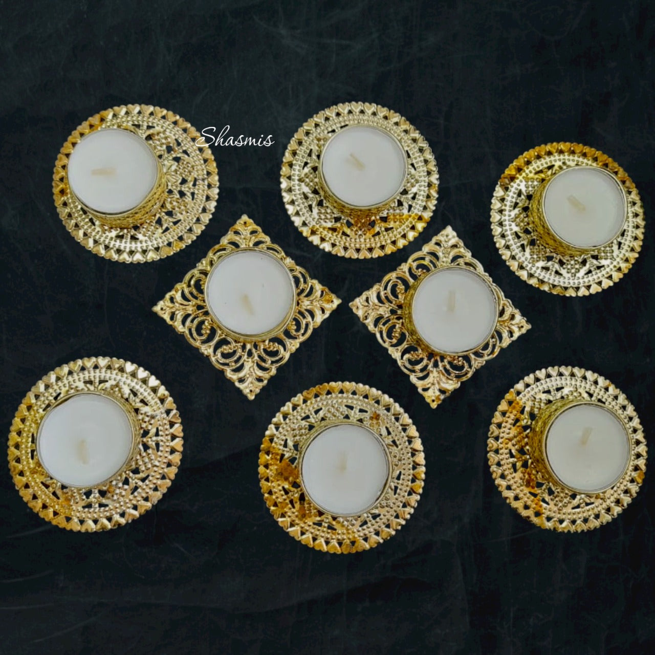 Wax Candle Floor Design Set