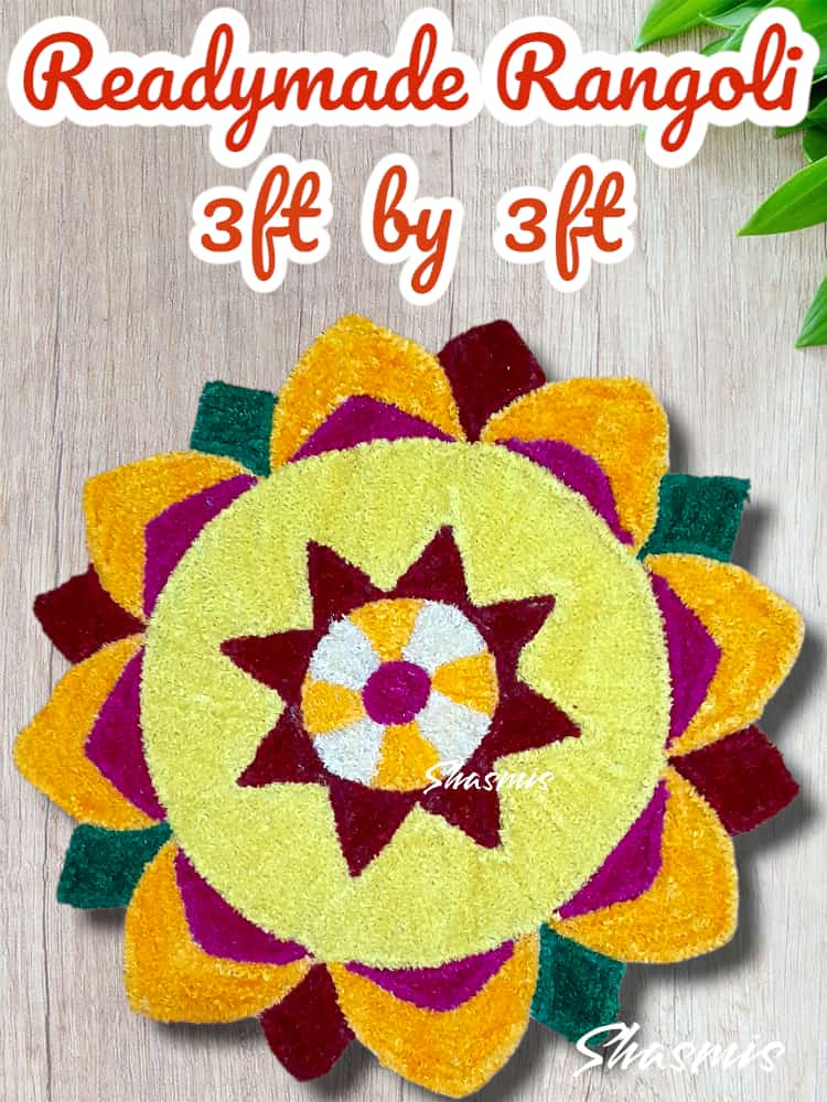 Rangoli Design 3ft By 3ft 