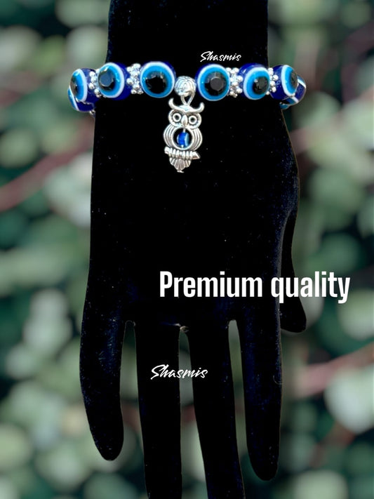 Owl Turkish Evil Eye Bracelets