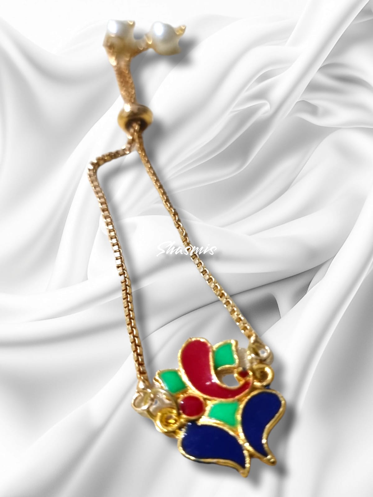 Ganpati Bappa Design Mangalsutra Bracelets