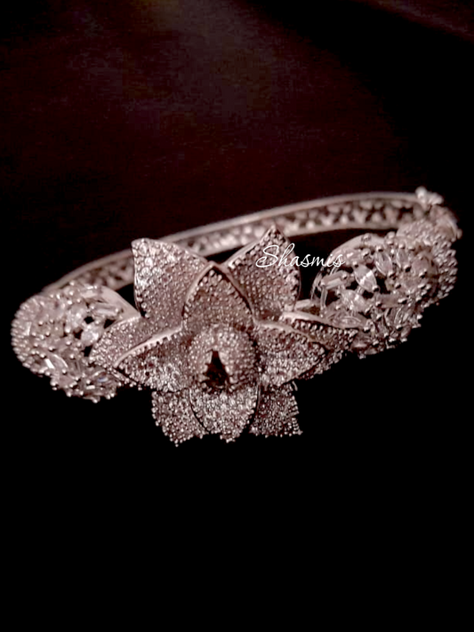 Silver Diamond Bracelet