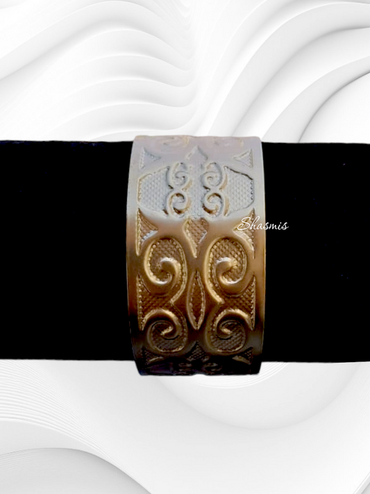 Golden Design Hand Cuff Bracelet