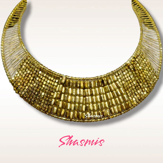 Golden Statement Choker 